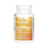 Bio Nutrition, Zinc Citrate, 30 Mg, 100 Tablets