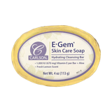 Carlson, E-Gem, Skin Care Bar Soap, Fresh Lemon, 4 Oz
