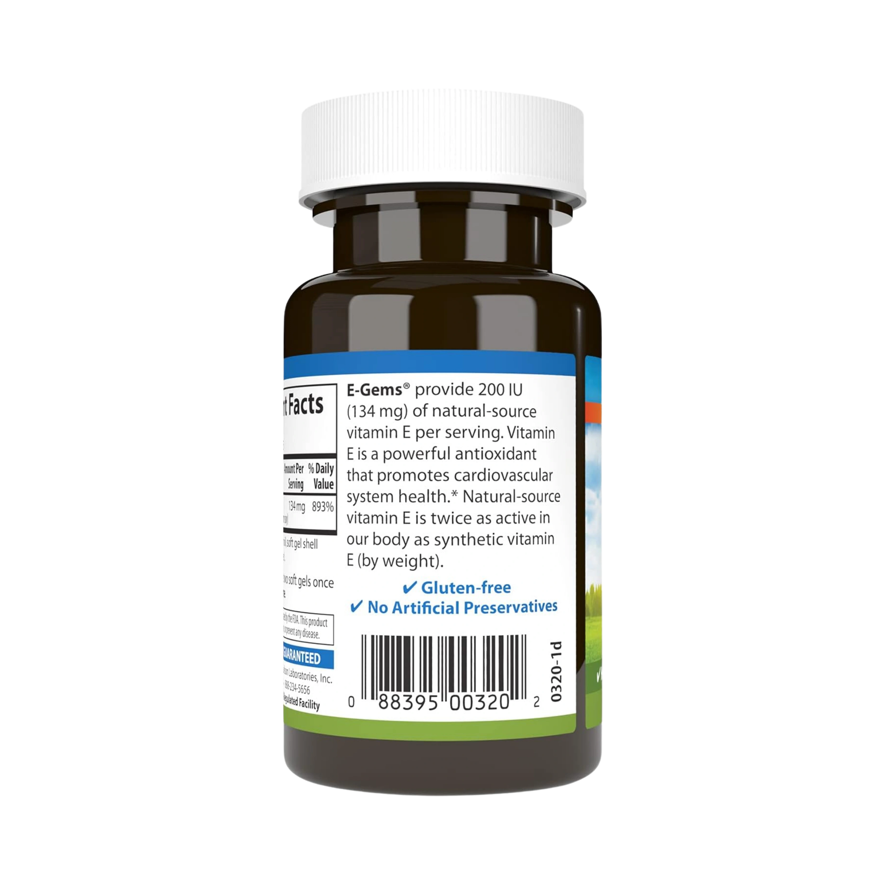 Carlson, E-Gems 200 IU (134 mg), 90 Soft Gels