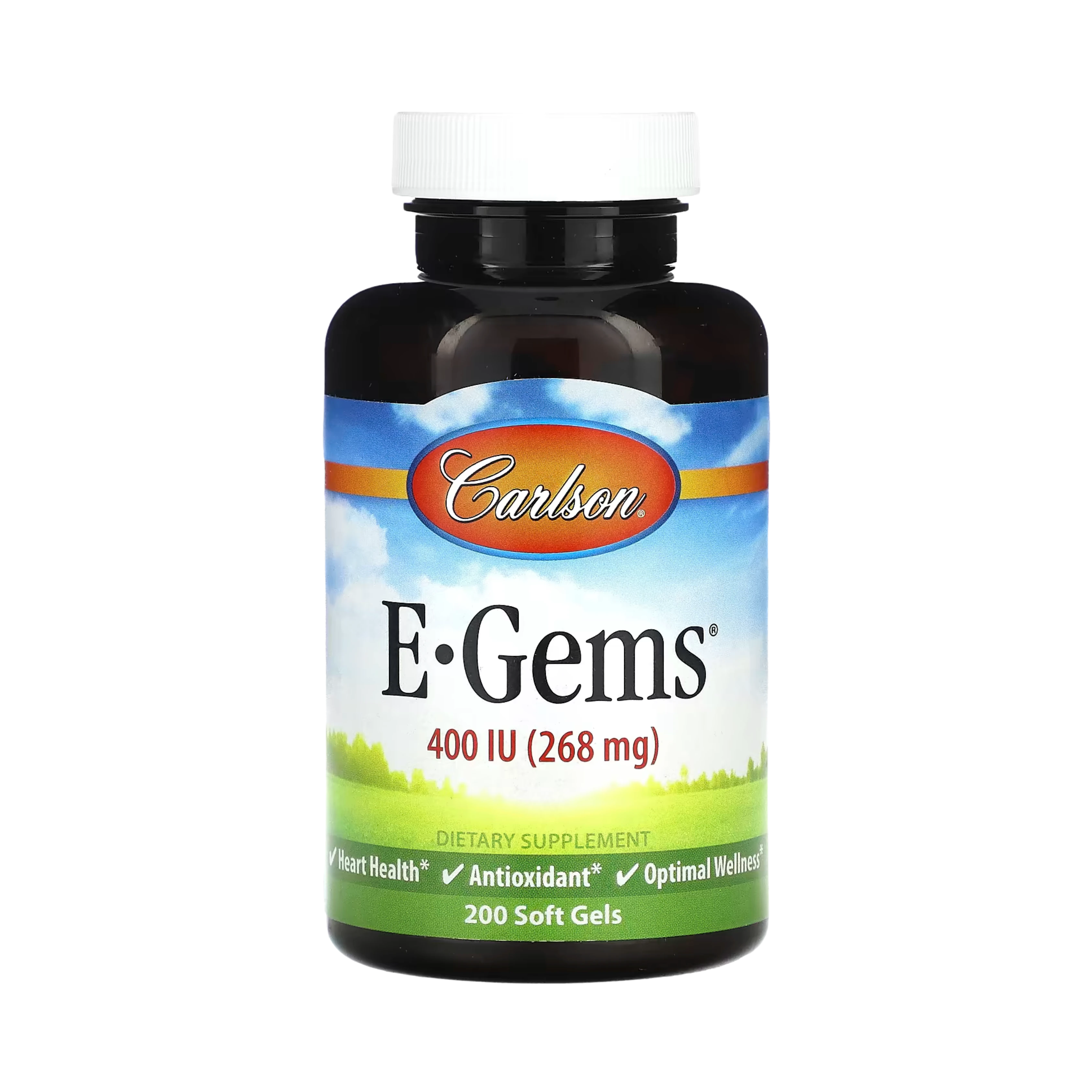 Carlson, E Gems, 400 IU (268 mg), 200 Soft Gels