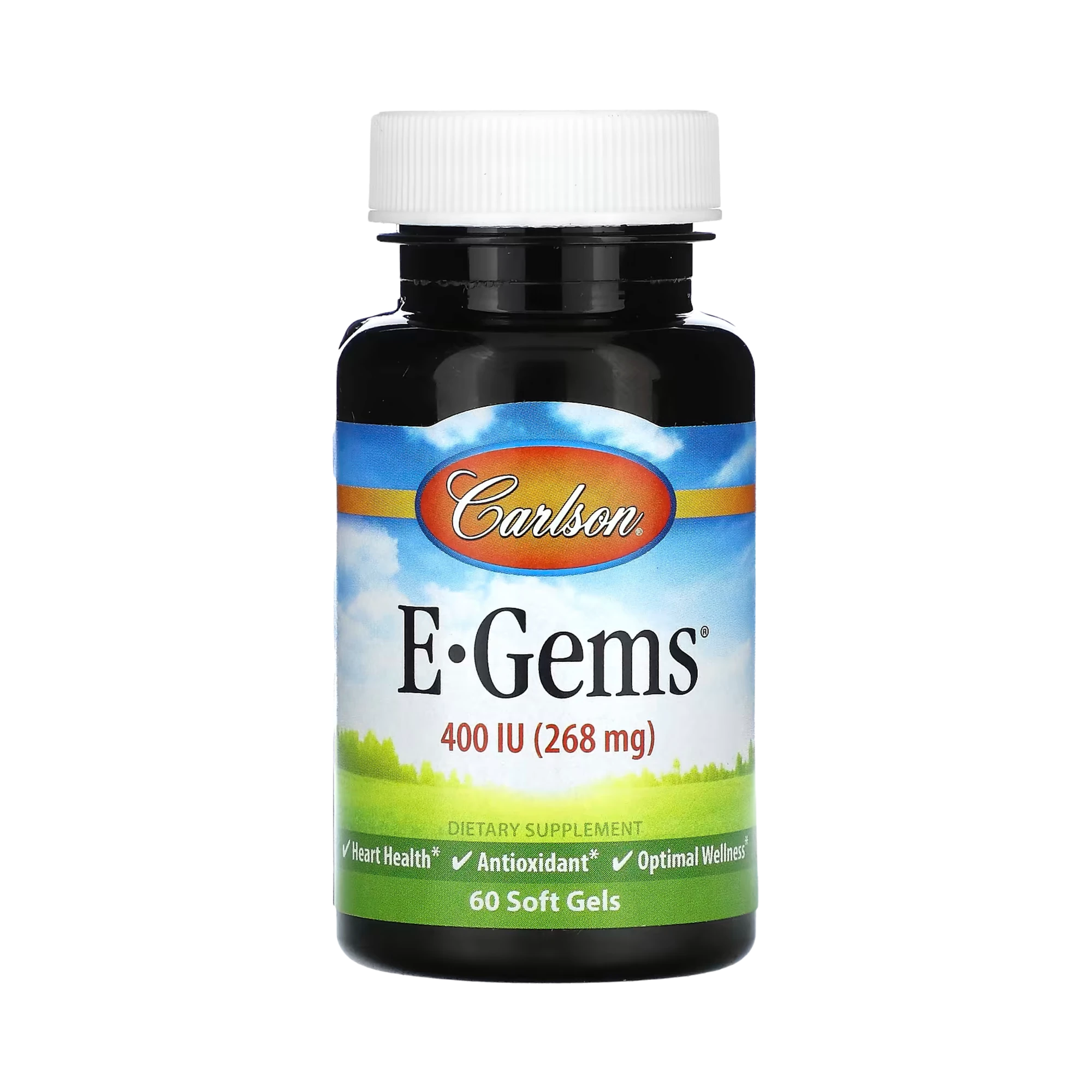 Carlson, E-Gems, 400 IU (268 mg), 60 Soft Gels