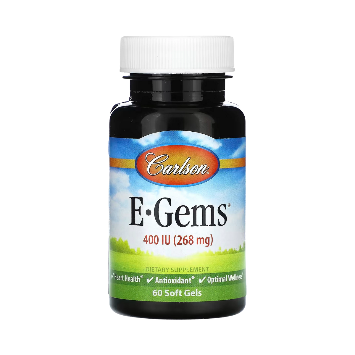 Carlson, E-Gems, 400 IU (268 mg), 60 Soft Gels