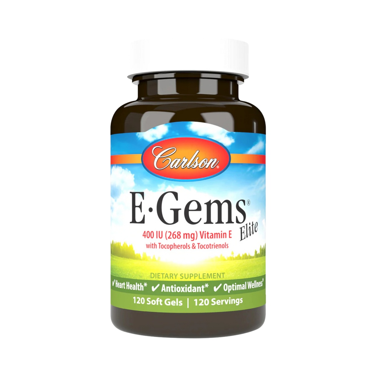 Carlson, E-Gems Elite 400 IU, 120 Softgels