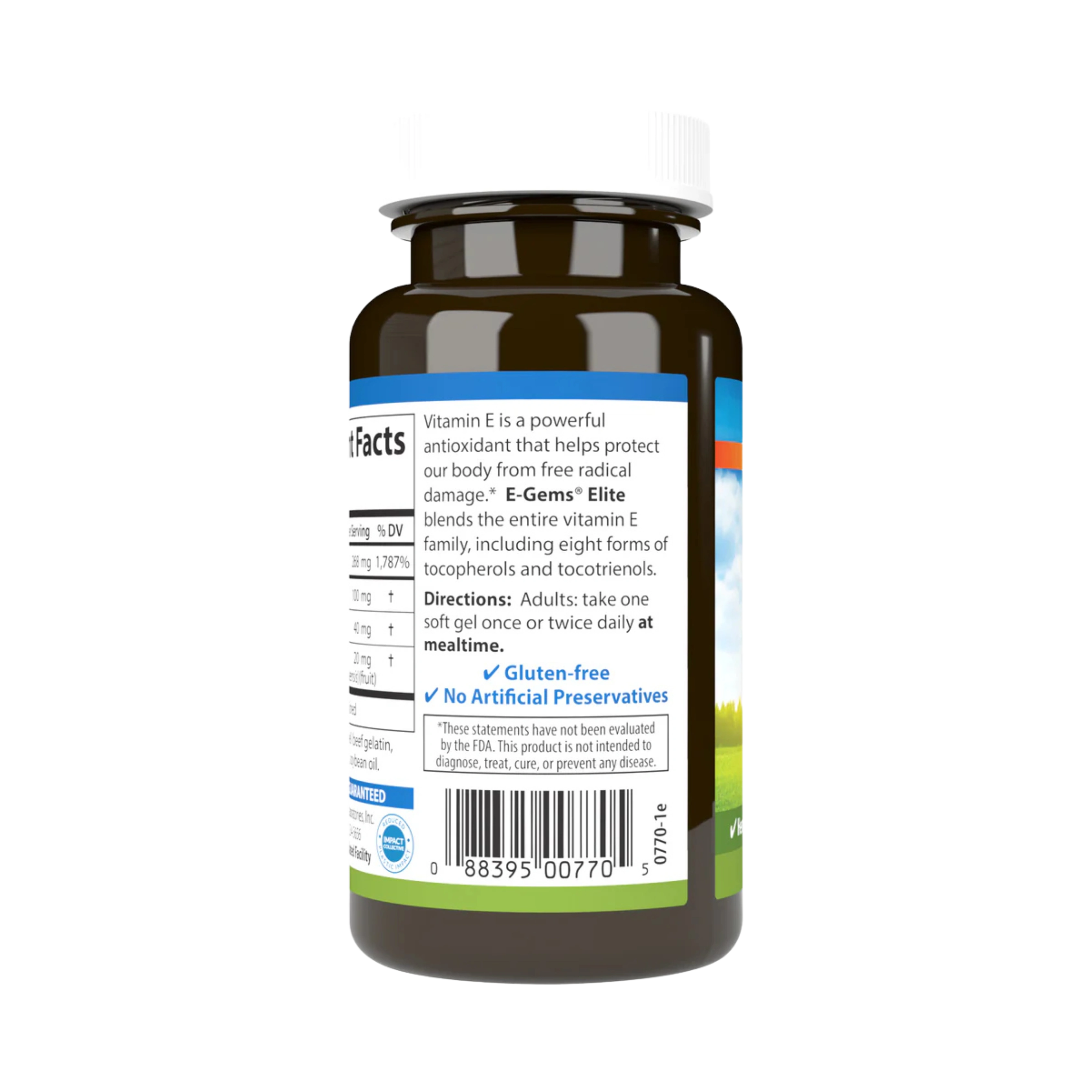 Carlson, E-Gems Elite 400 IU, 120 Softgels