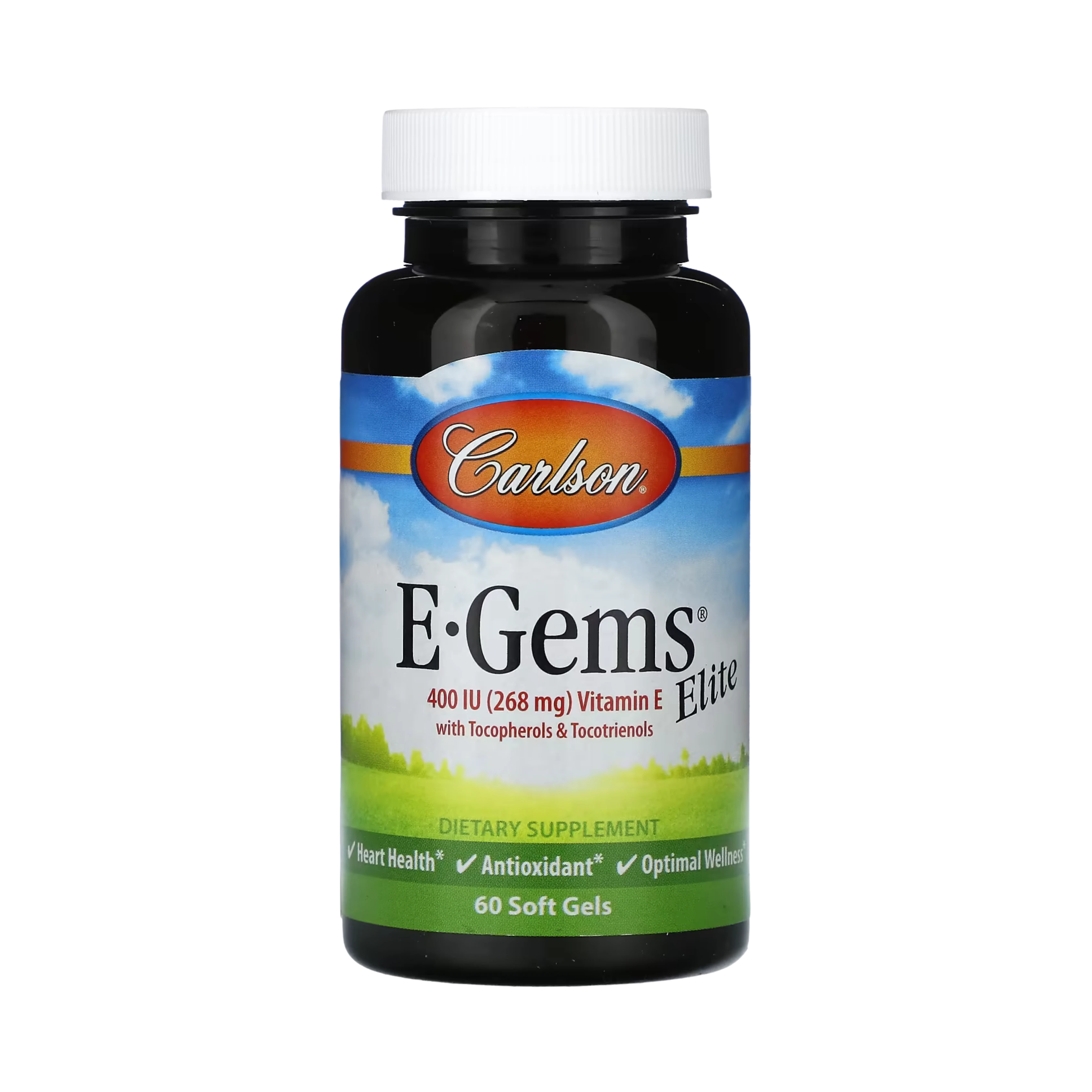 Carlson, E-Gems Elite, 400 IU (268 mg), 60 Soft Gels