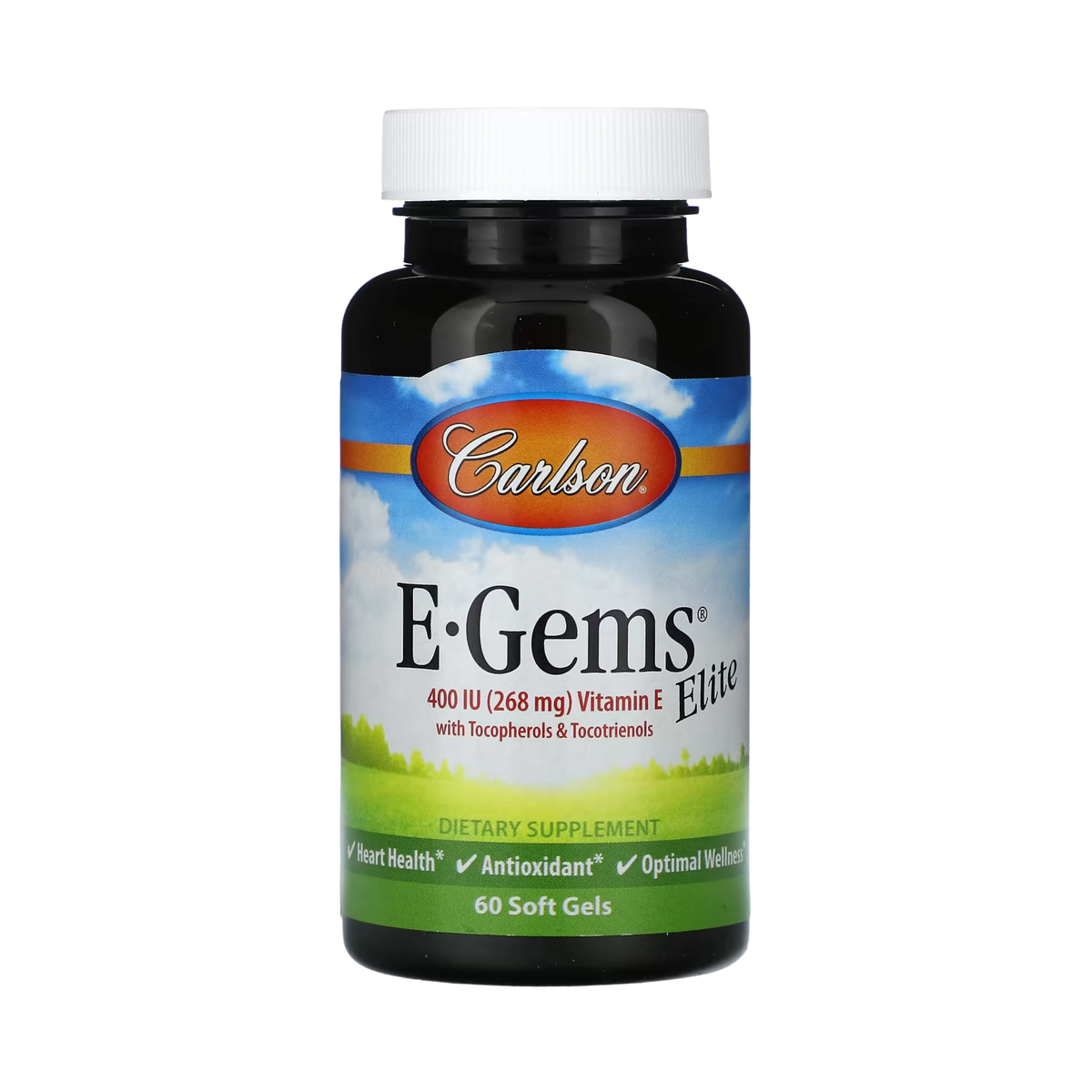 Carlson, E-Gems Elite, 400 IU (268 mg), 60 Soft Gels
