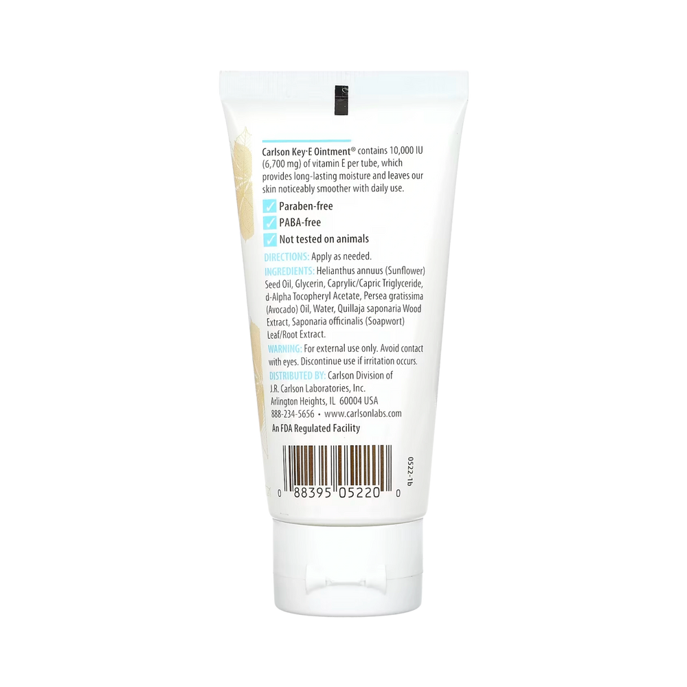 Carlson, Key- E, Hand & Body Ointment, Unscented, 2 Oz