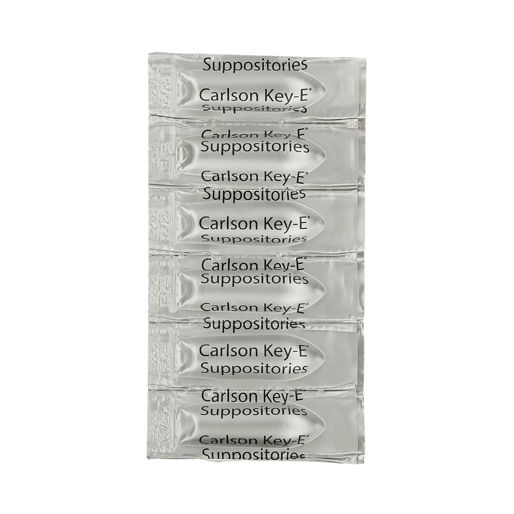Carlson, Key-E, Suppositories, 12 Inserts