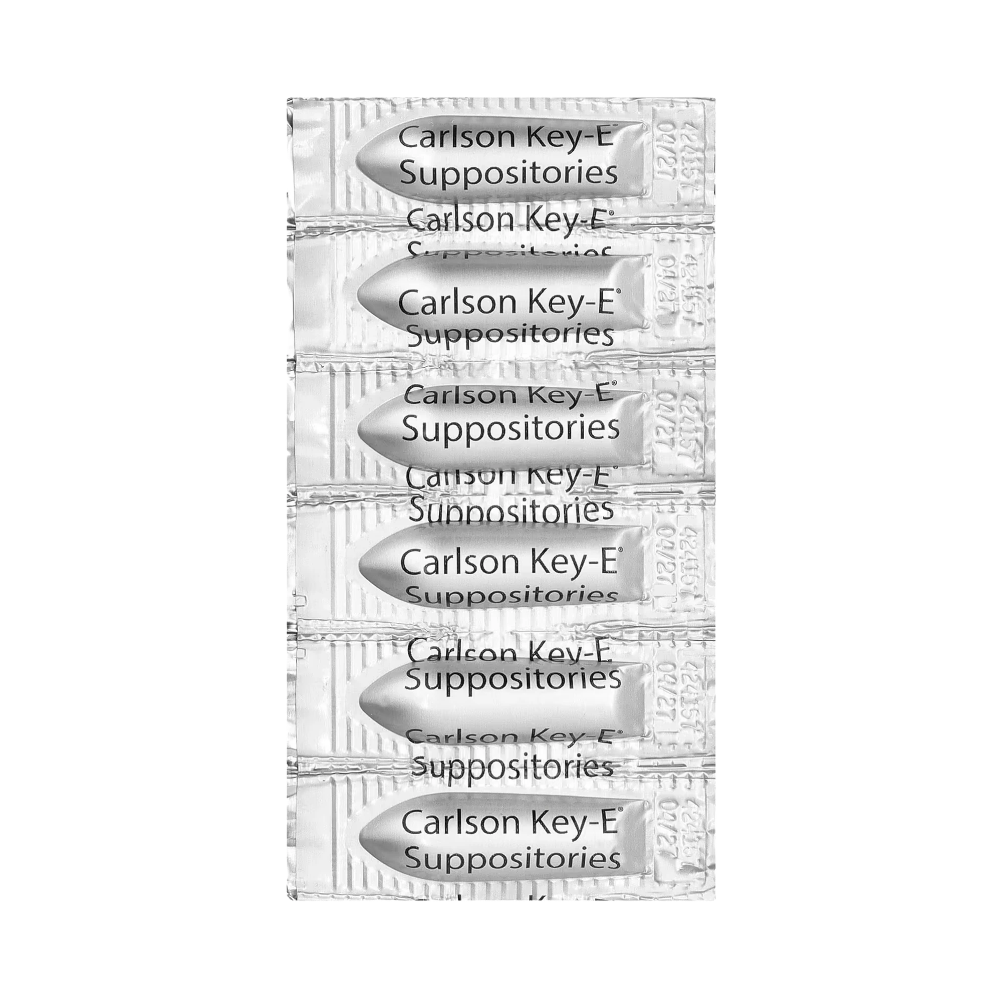 Carlson, Key-E, Suppositories, 24 Inserts