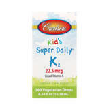 Carlson, Kid's Super Daily K2, 22.5 Mcg, 0.34 Fl Oz (10.16 ml)