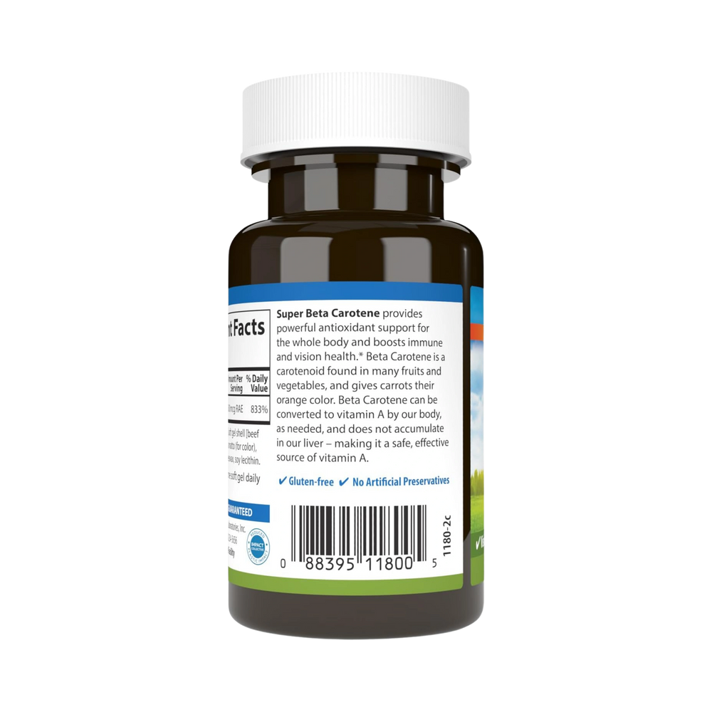 Carlson, Super Beta Carotene, 25000 IU, 50 Softgels