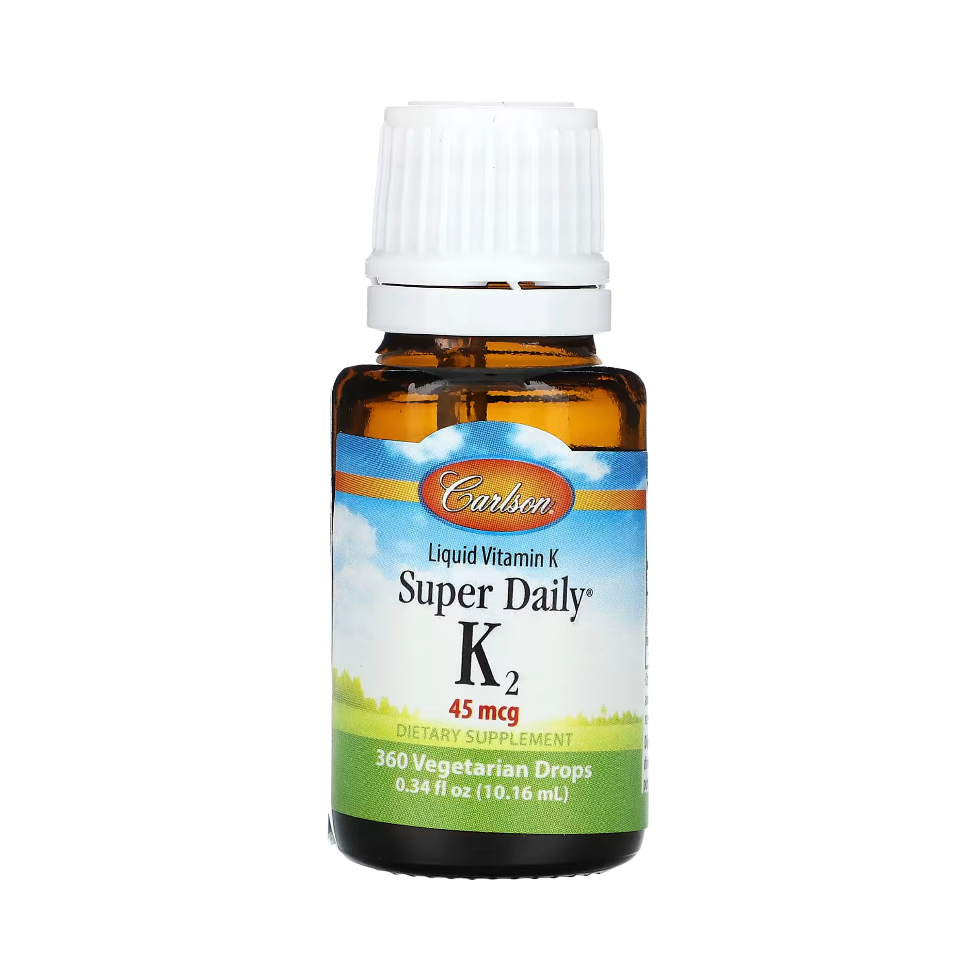 Carlson, Super Daily K2, 45 Mcg, 0.34 Fl Oz