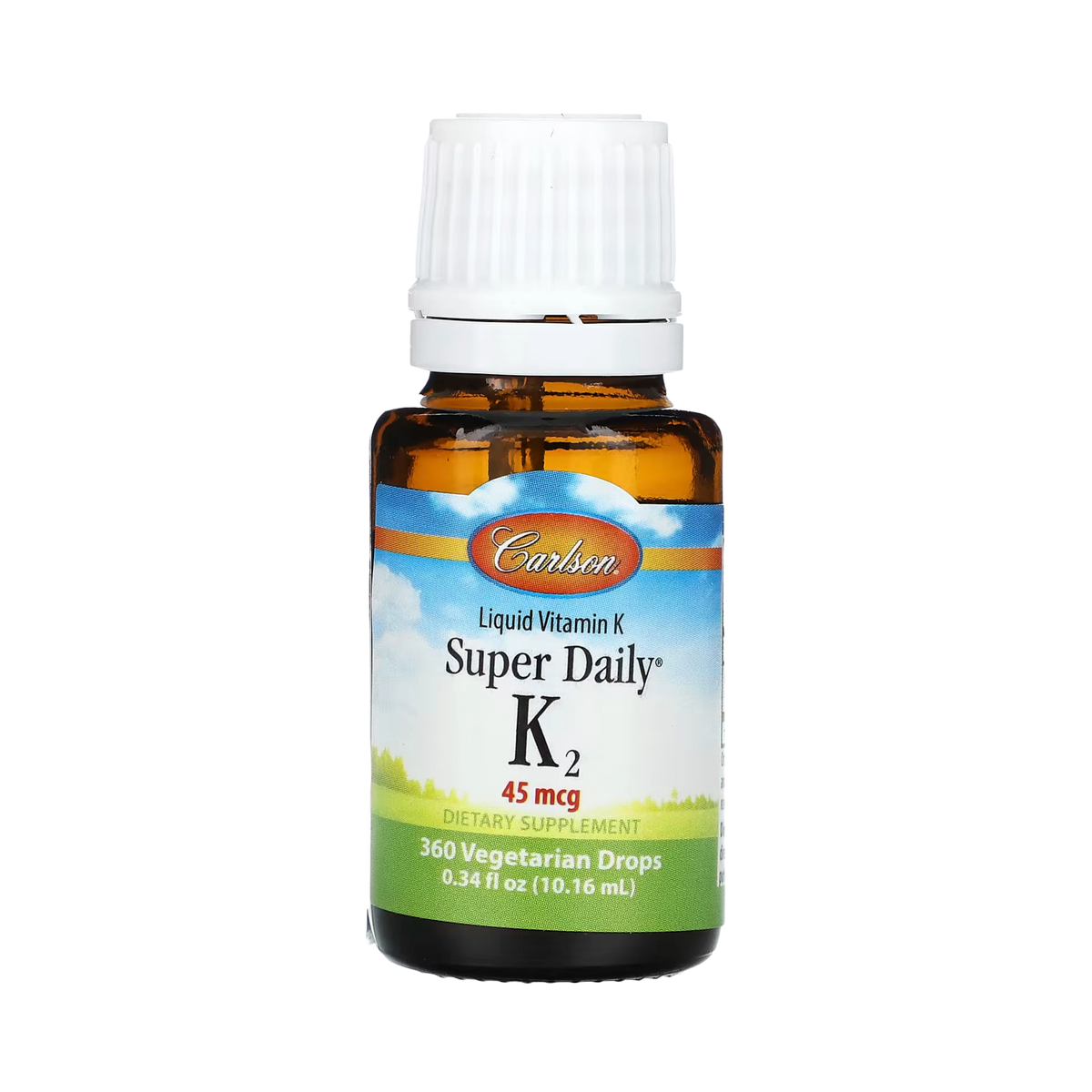 Carlson, Super Daily K2, 45 Mcg, 0.34 Fl Oz