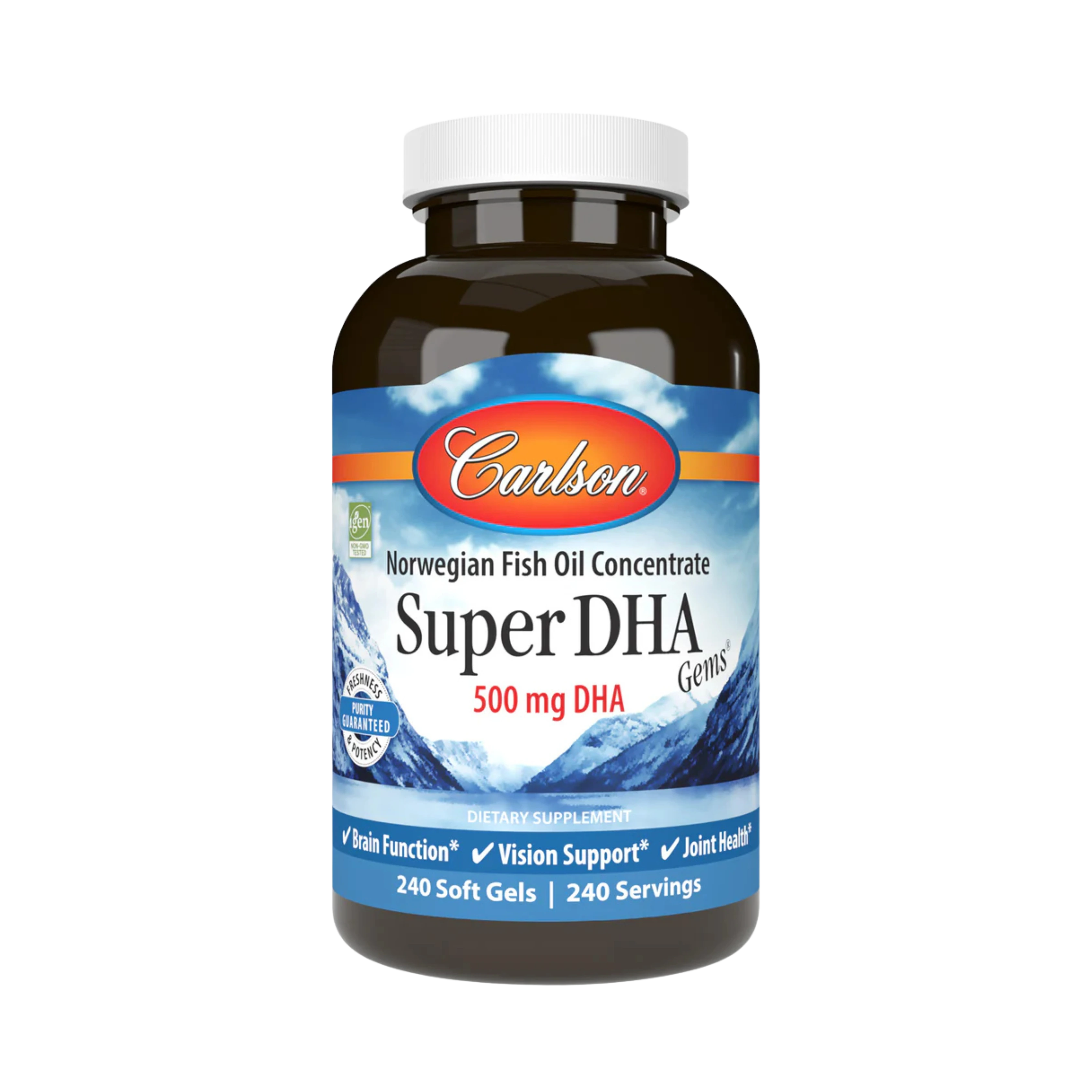 Carlson, Super DHA Gems, 240 Softgels