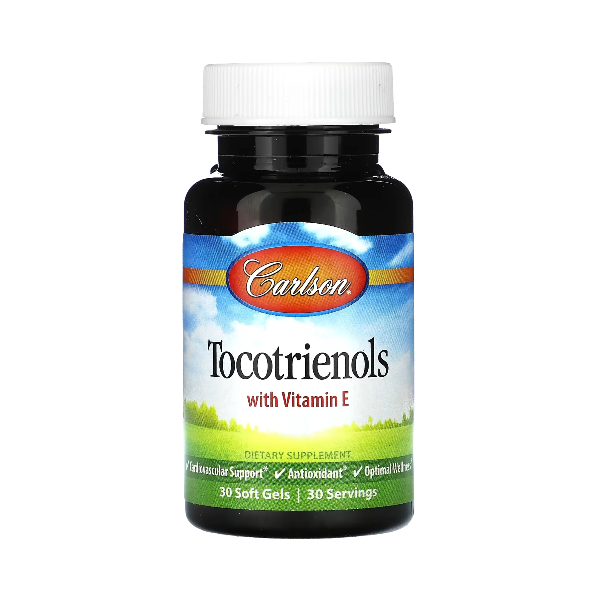 Carlson, Tocotrienols, With Vitamin E, 30 Soft Gels