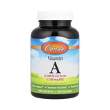 Carlson, Vitamin A, 7,500 Mcg RAE (25,000 IU), 300 Soft Gels