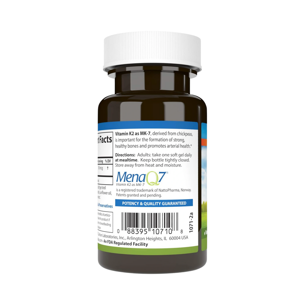 Carlson, Vitamin K2, 90 mcg, 60 Soft Gels
