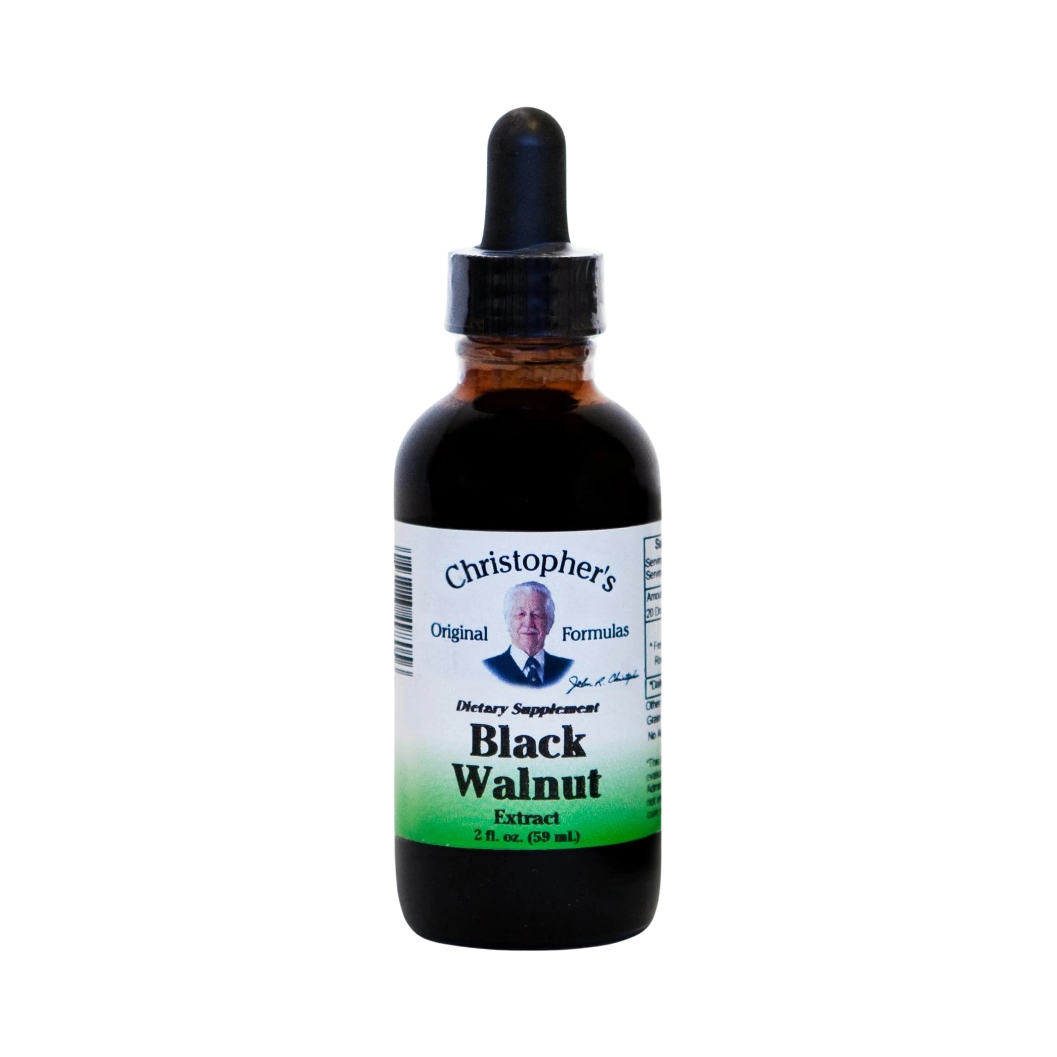Christopher's Original Formulas, Black Walnut Hull, Alcohol Extract, 2 Oz