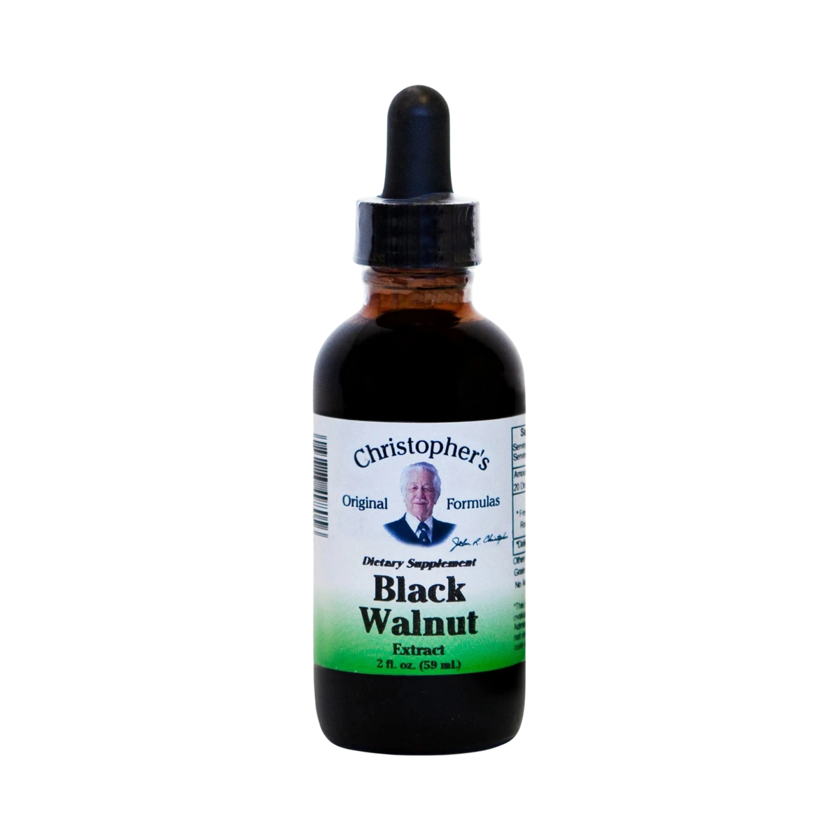 Christopher's Original Formulas, Black Walnut Hull, Alcohol Extract, 2 Oz