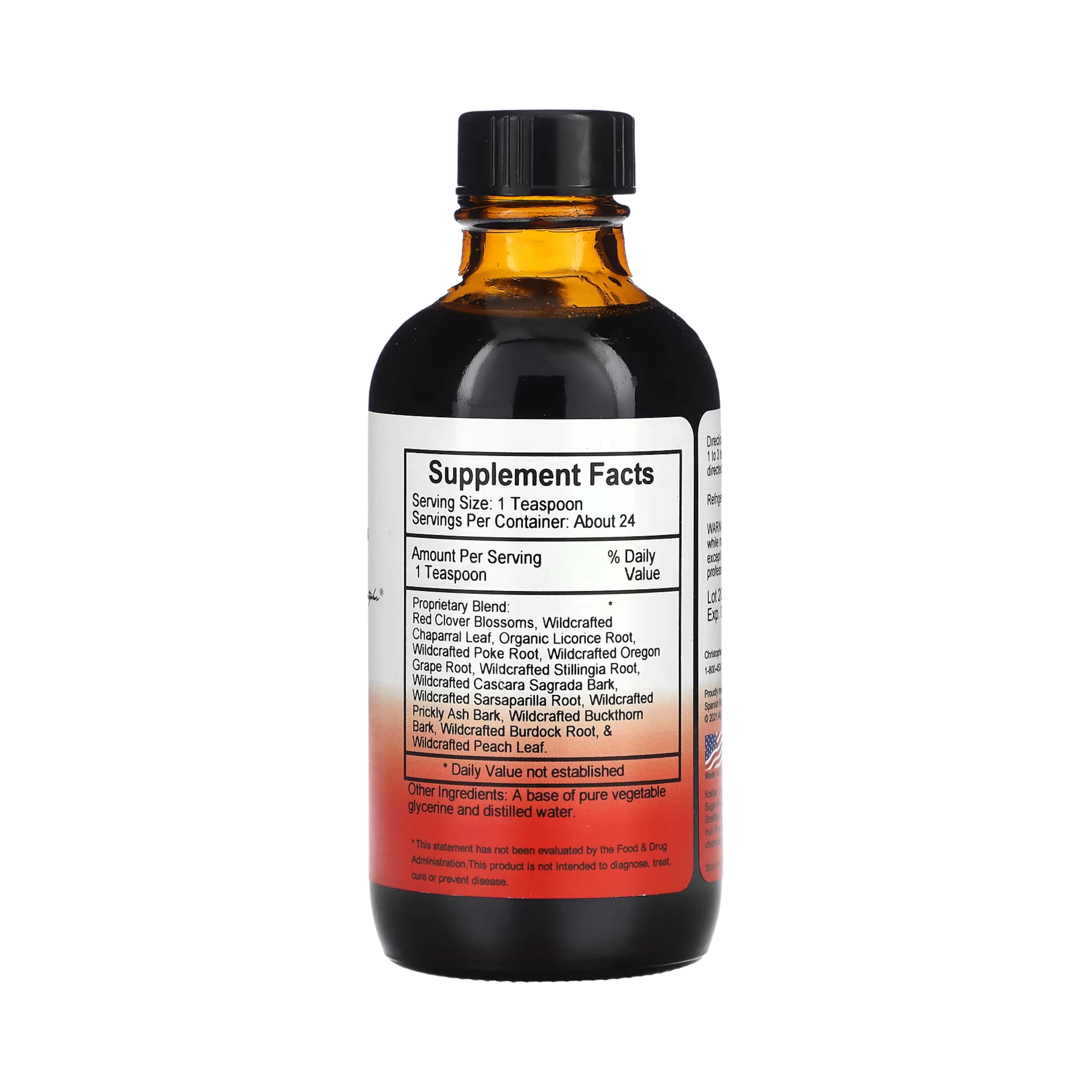 Christopher's Original Formulas, Blood Stream Formula, Syrup, 4 Oz