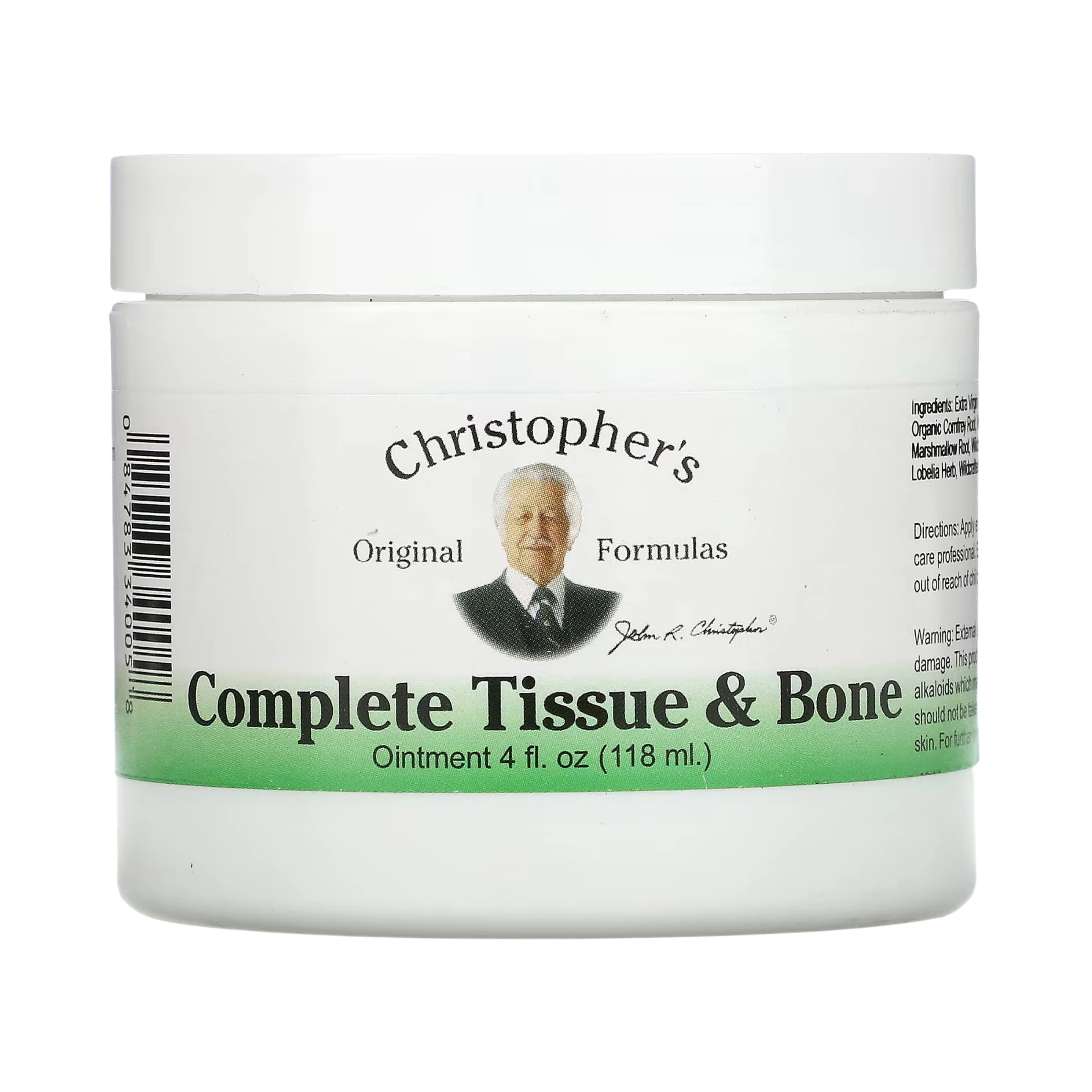 Christopher's Original Formulas, Complete Tissue & Bone Ointment, 4 Oz