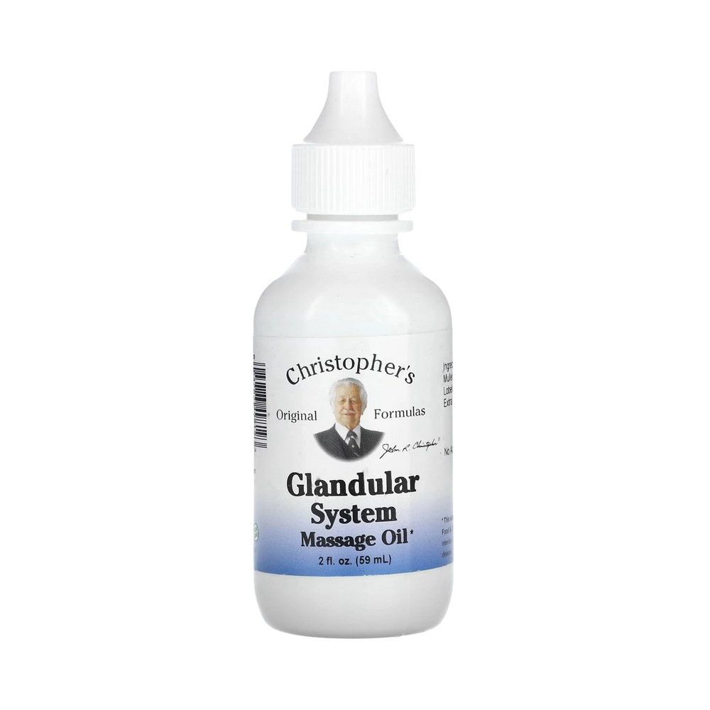 Christopher's Original Formulas, Glandular System Massage Oil, 2 Oz