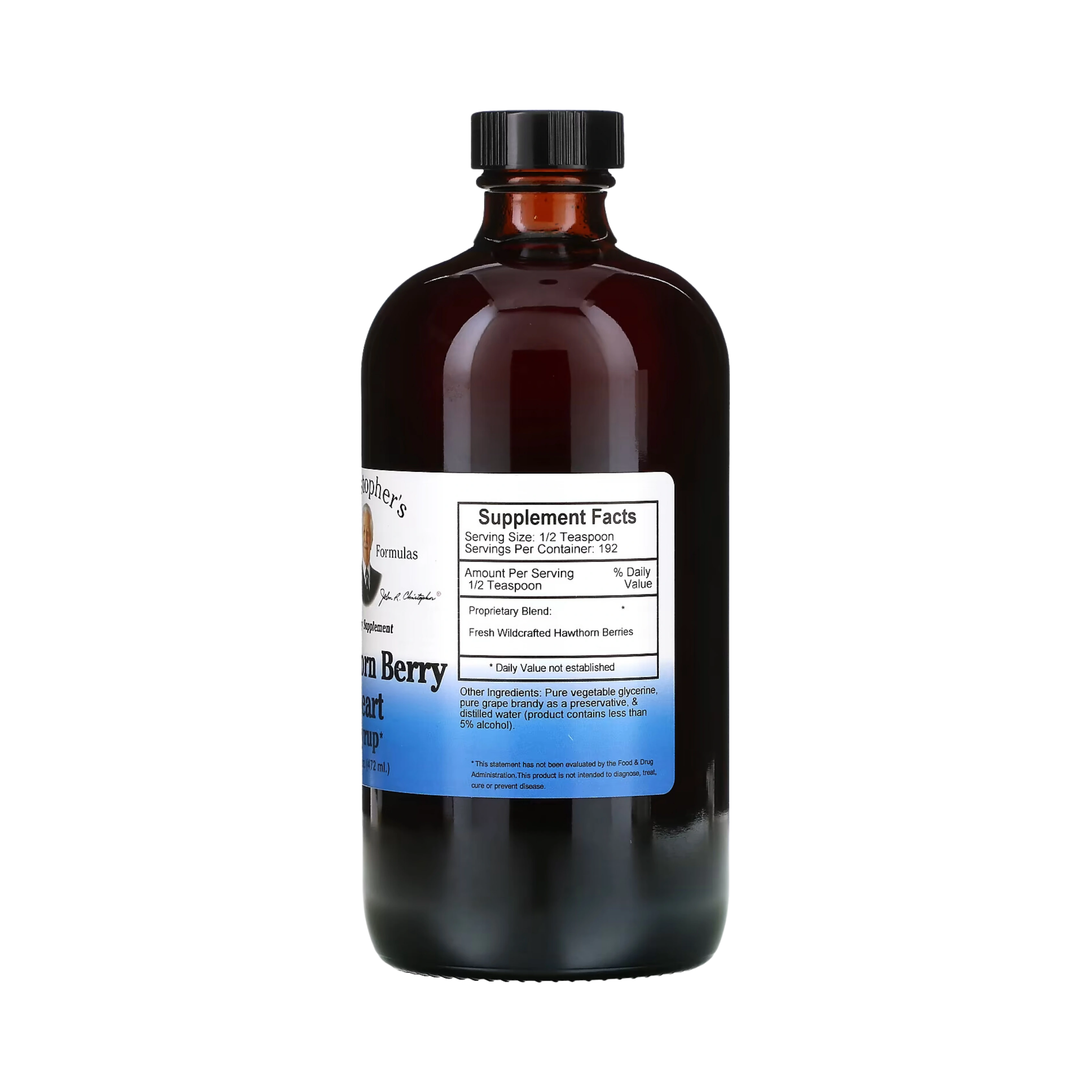 Christopher's Original Formulas, Hawthorn Berry Heart Syrup, 16 Oz