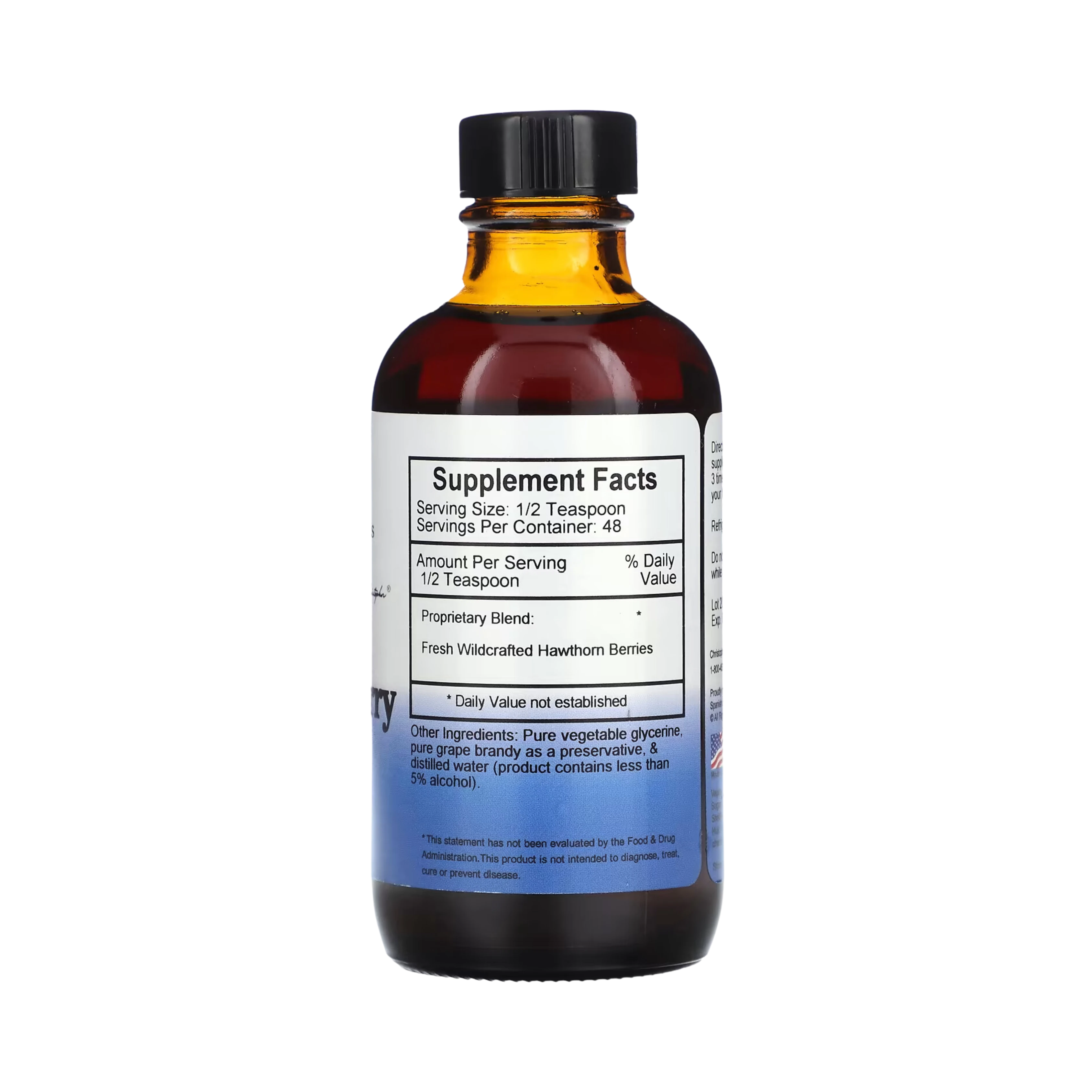 Christopher's Original Formulas, Hawthorn Berry Heart Syrup, 4 Oz