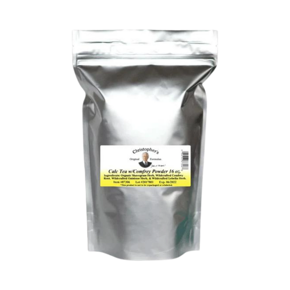 Christopher's Original Formulas, Herbal Calcium Formula (Calc Tea) w/ Comfrey, Bulk 1 Lb Powder