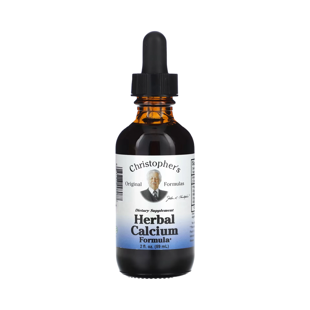 Christopher's Original Formulas, Herbal Calcium Formula, Glycerine Extract, 2 Oz