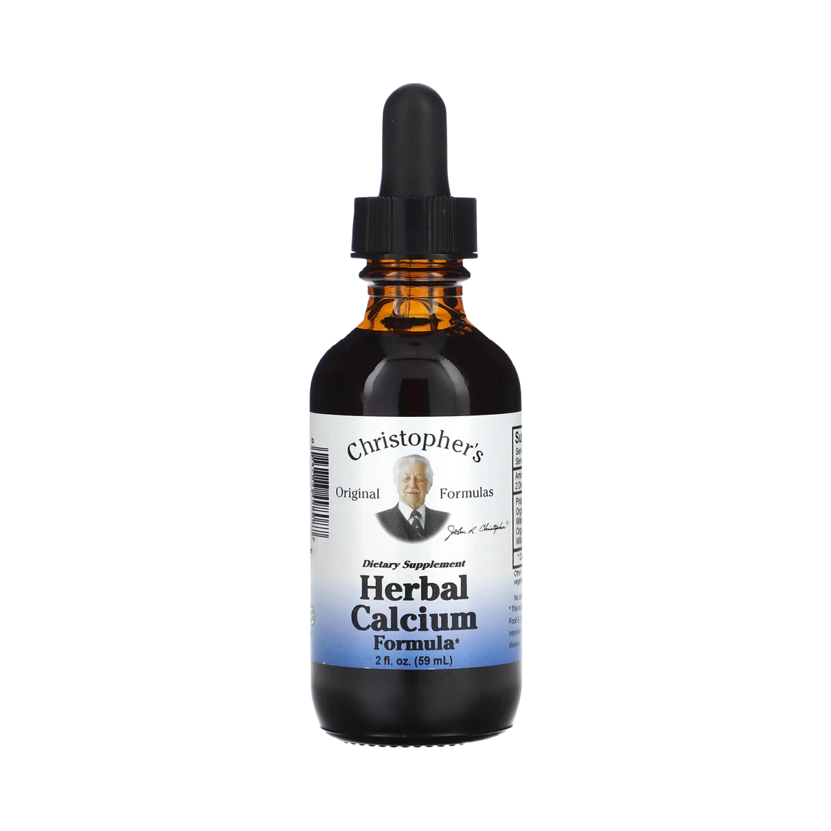 Christopher's Original Formulas, Herbal Calcium Formula, Glycerine Extract, 2 Oz