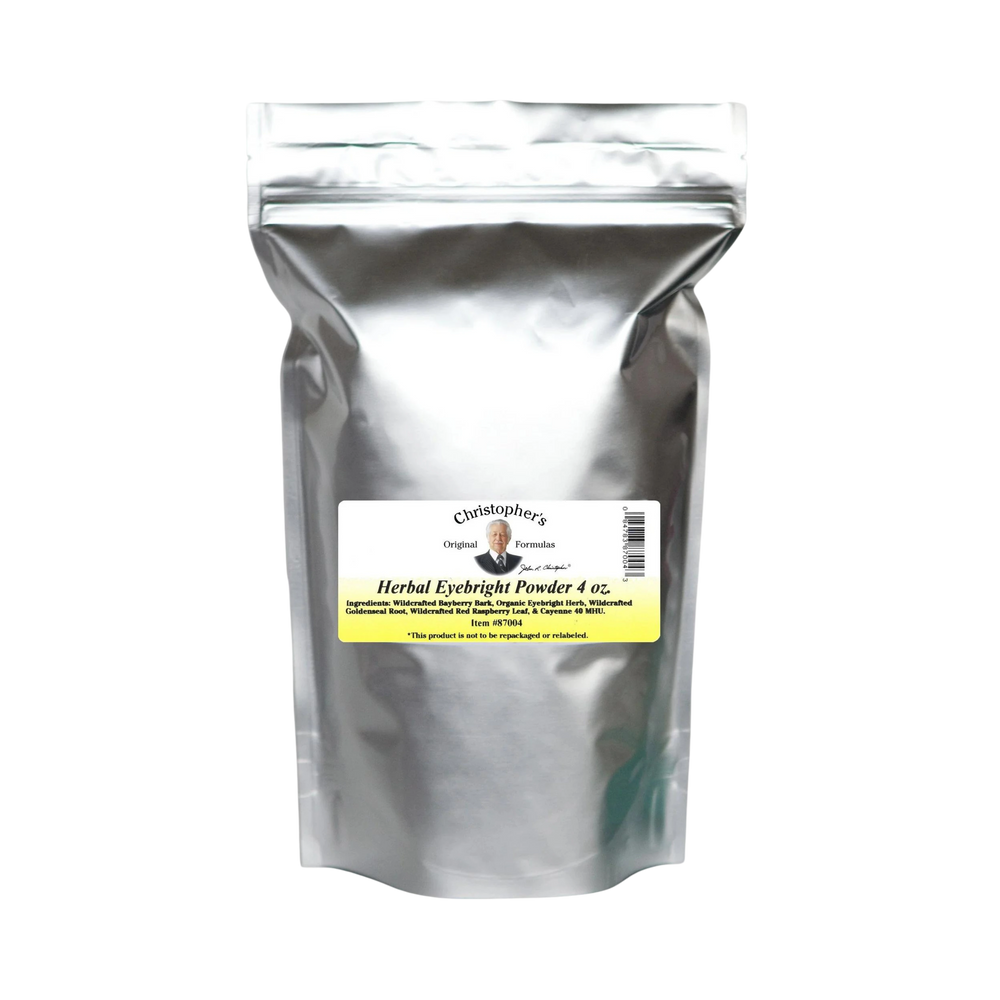 Christopher's Original Formulas, Herbal Eye Formula Powder, Bulk 4 Oz