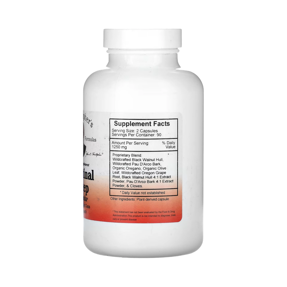 Christopher's Original Formulas, Intestinal Sweep, 180 Capsules