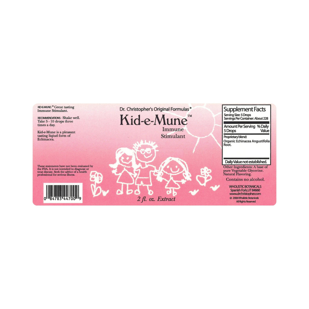 Christopher's Original Formulas, Kid-E-Mune, Glycerine Extract, 2 Oz