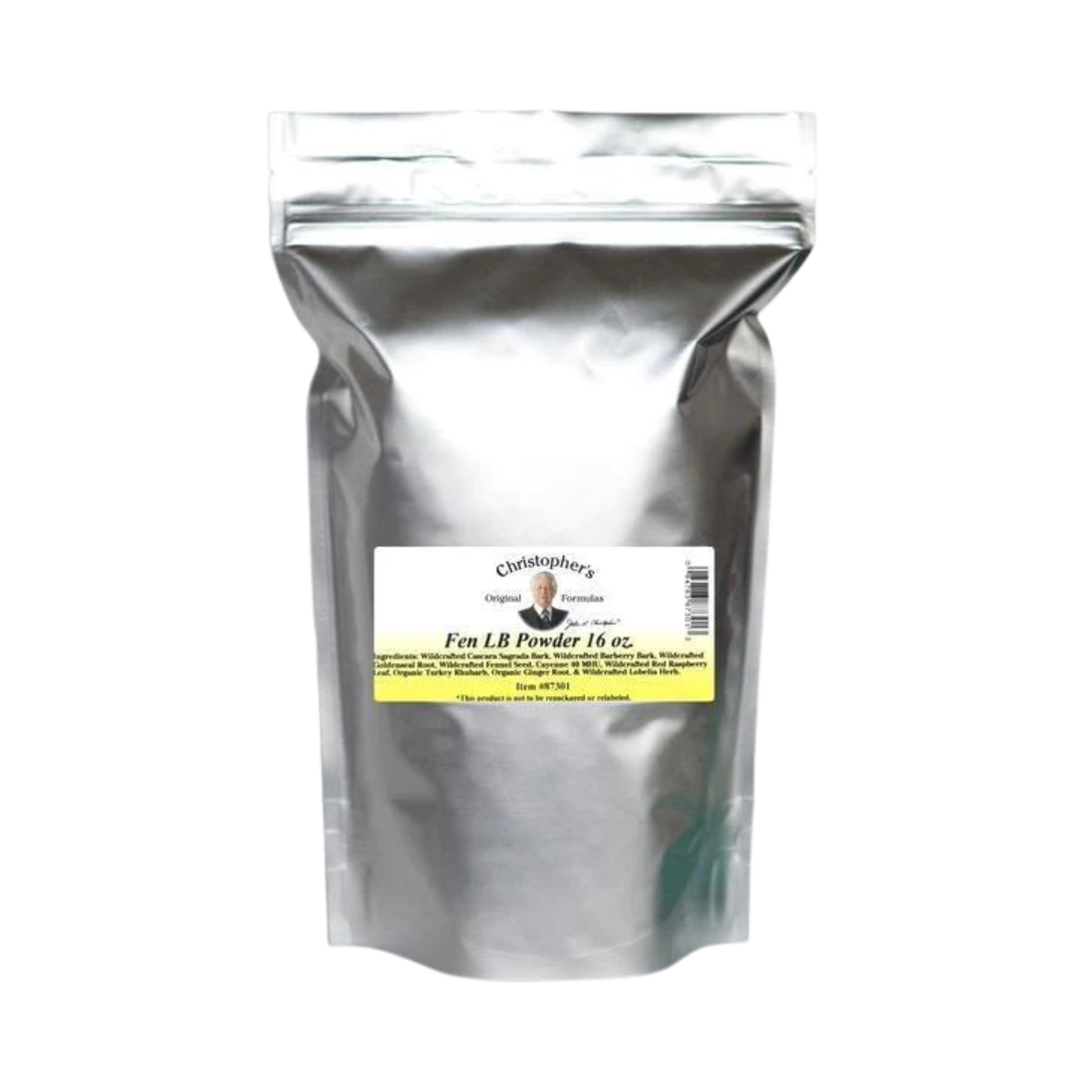 Christopher's Original Formulas, Lower Bowel Formula (Fen L.B.) Bulk 1 Lb Powder