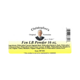 Christopher's Original Formulas, Lower Bowel Formula (Fen L.B.) Bulk 1 Lb Powder