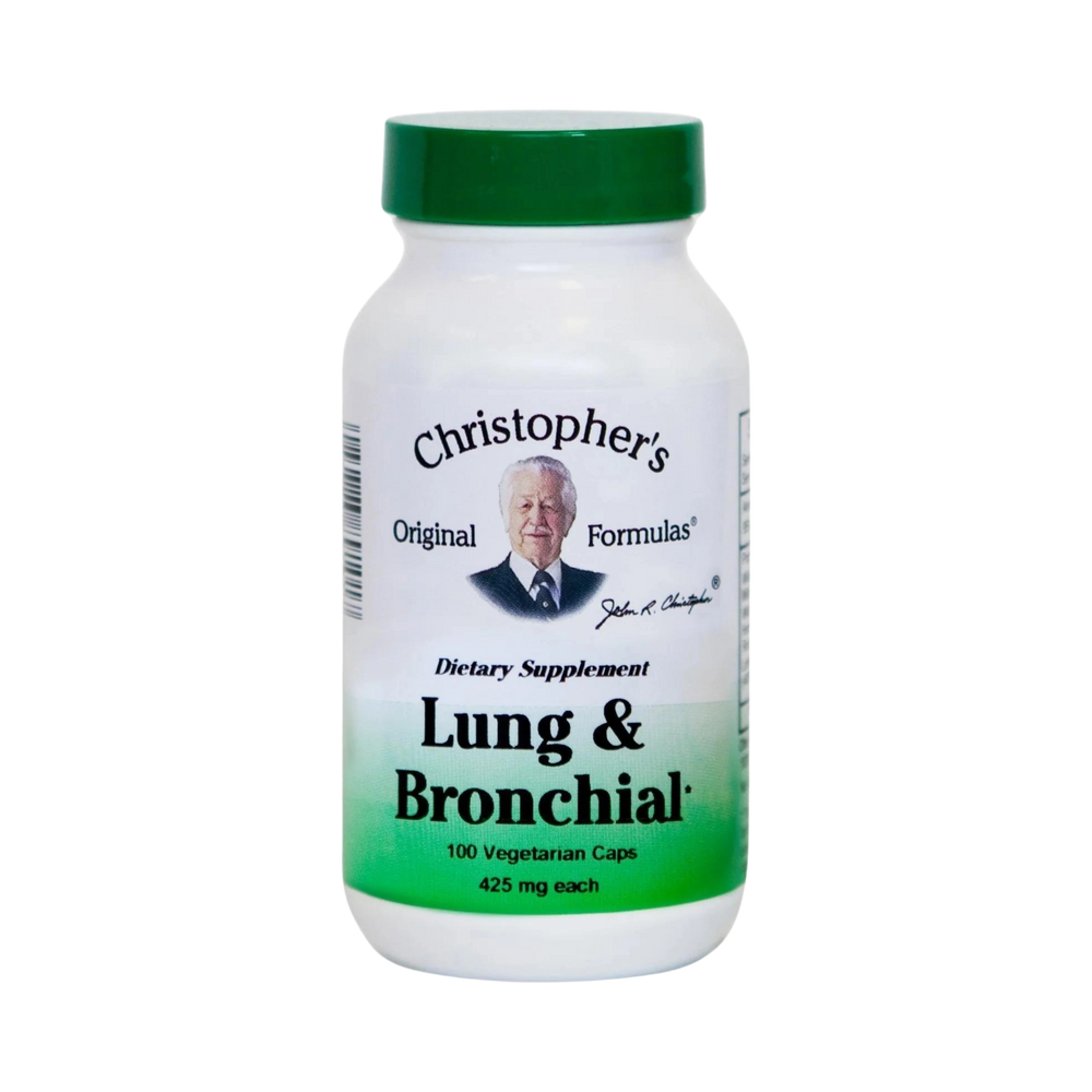 Christopher's Original Formulas, Lung & Bronchial Formula, 100 Capsules