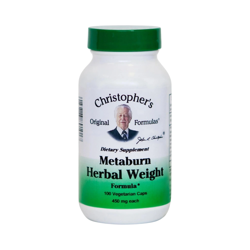 Christopher's Original Formulas, Metaburn Herbal Weight, 100 Capsules