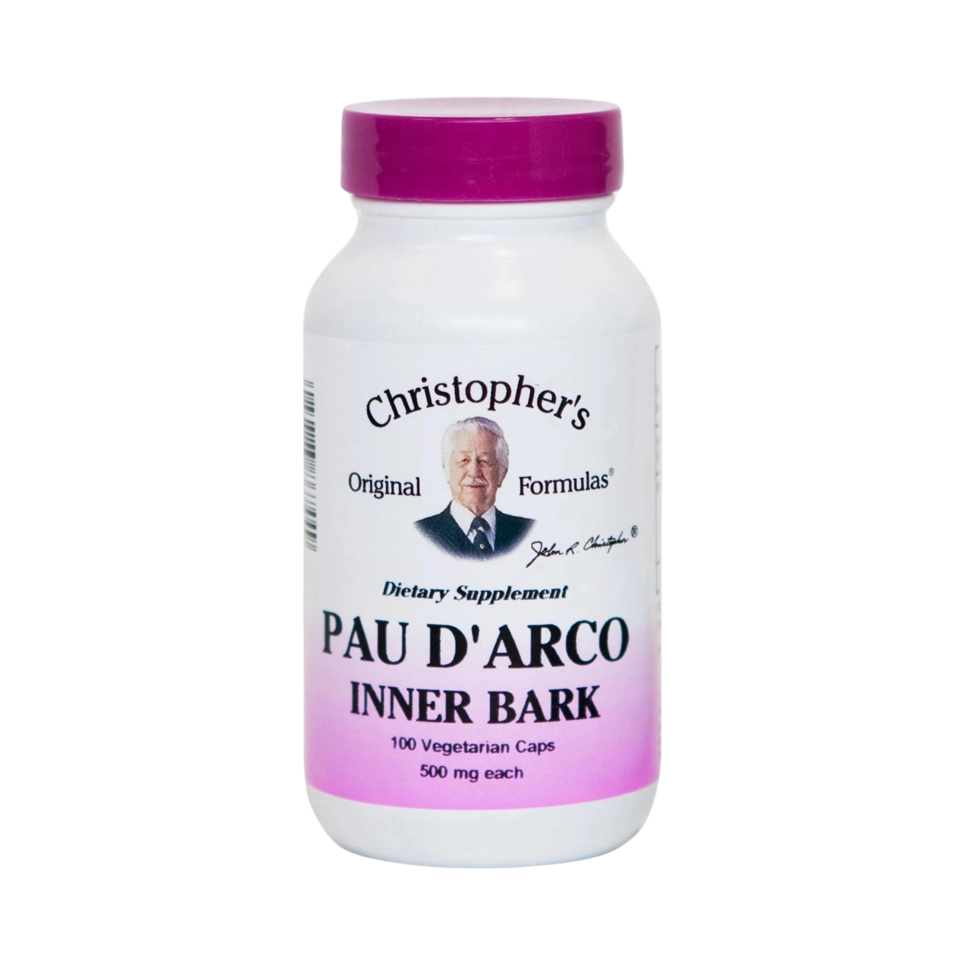 Christopher's Original Formulas, Pau D'Arco Bark, 100 Capsules