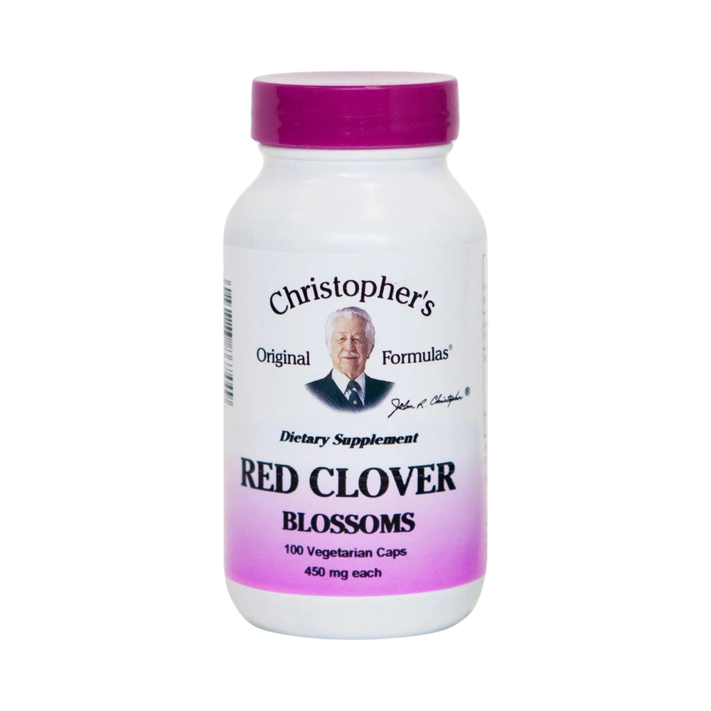 Christopher's Original Formulas, Red Clover Blossoms, 100 Capsules