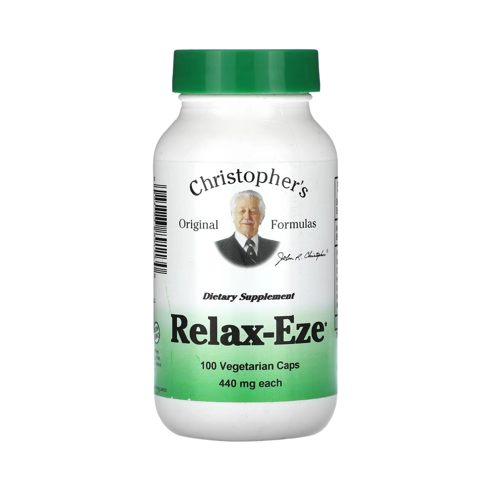 Christopher's Original Formulas, Relax-Eze Formula, 100 Capsules