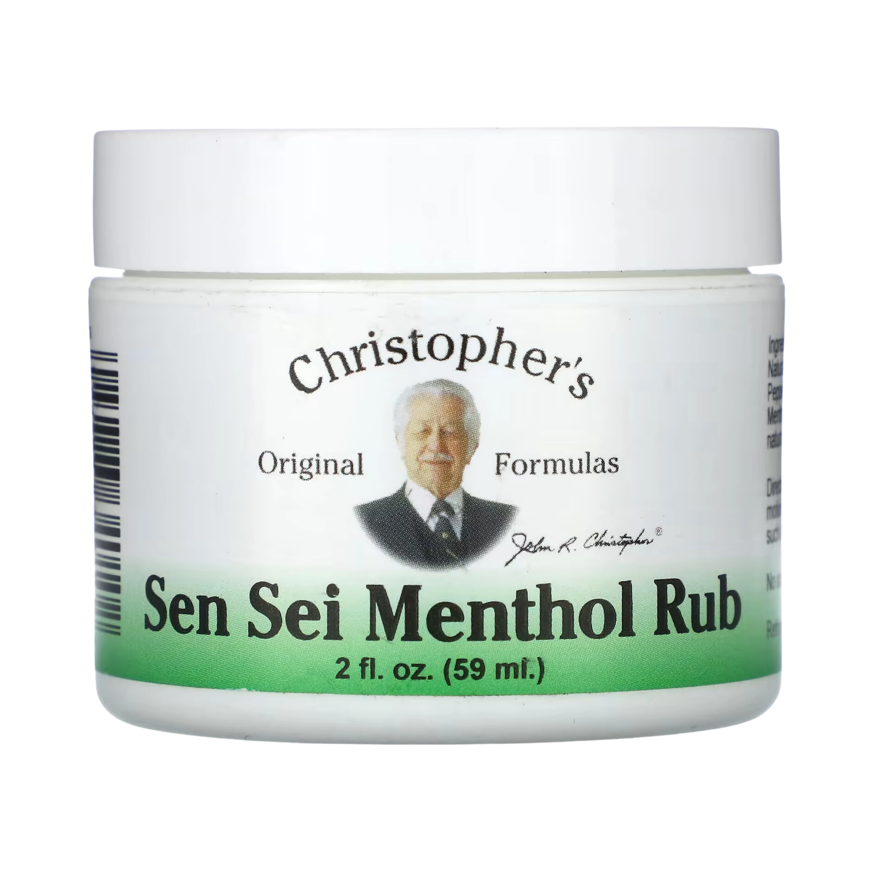 Christopher's Original Formulas, Sen-Sei Menthol Rub, 2 Oz