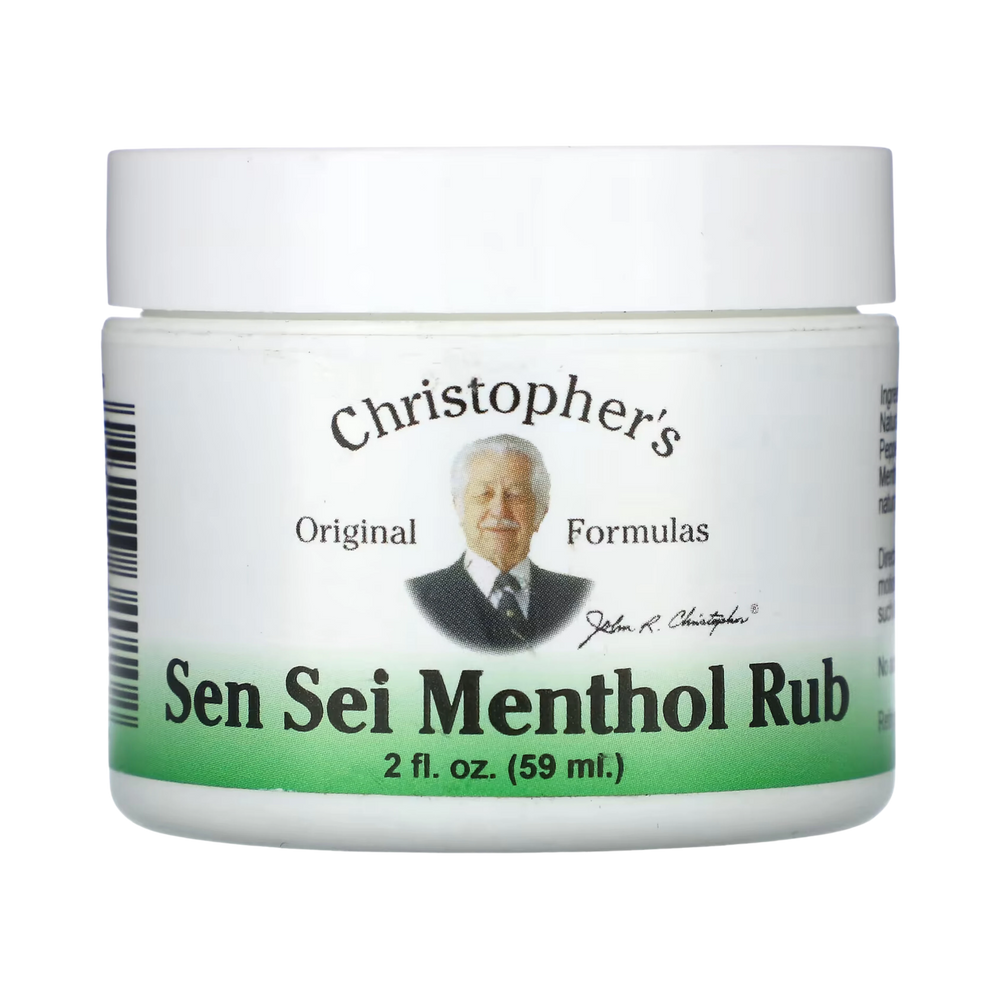 Christopher's Original Formulas, Sen-Sei Menthol Rub, 2 Oz