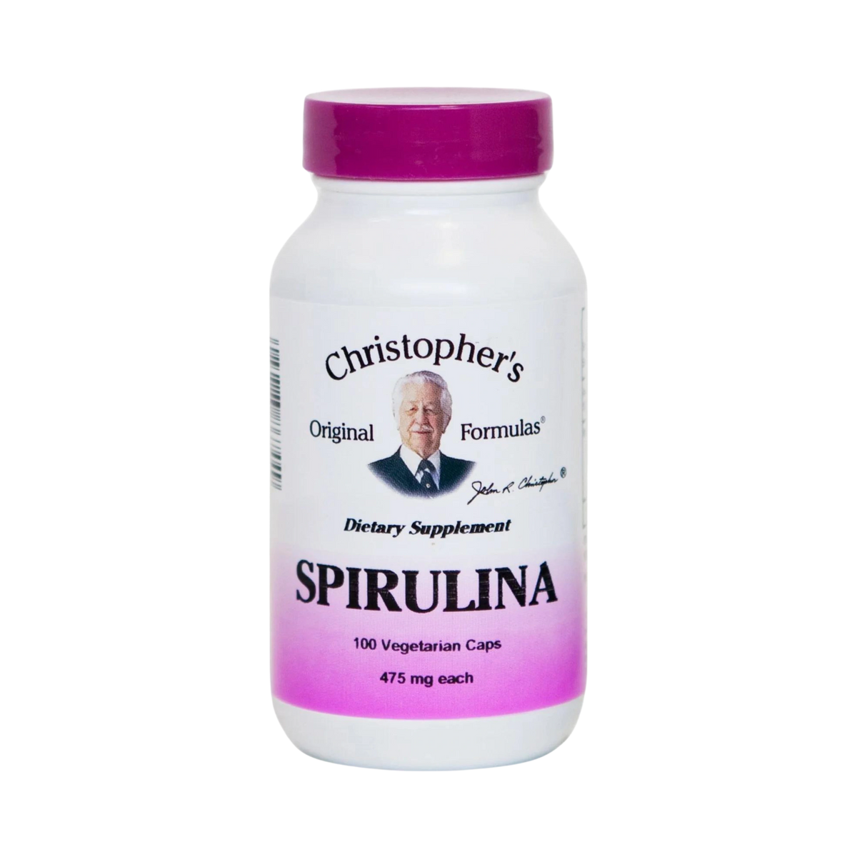 Christopher's Original Formulas, Spirulina, 100 Capsules