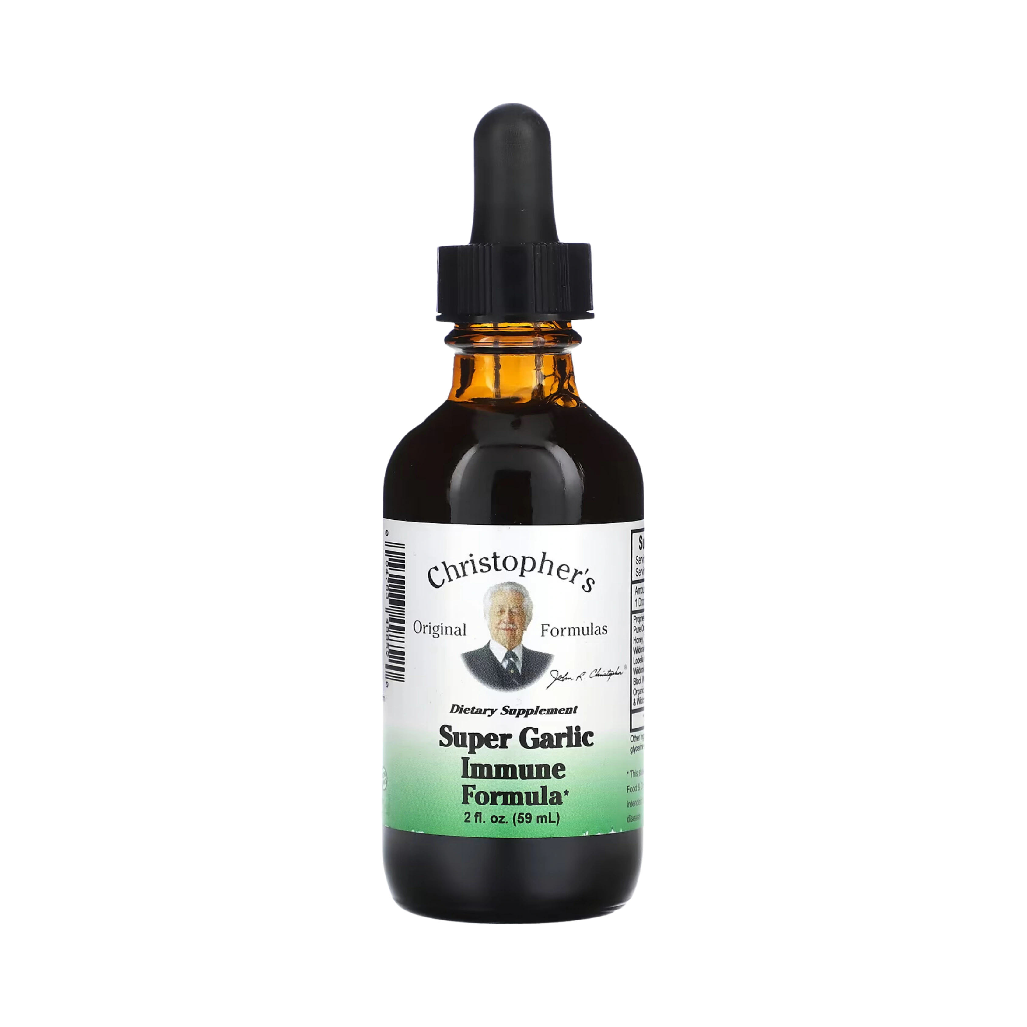 Christopher's Original Formulas, Super Garlic Immune Formula, Glycerine Extract, 2 Oz