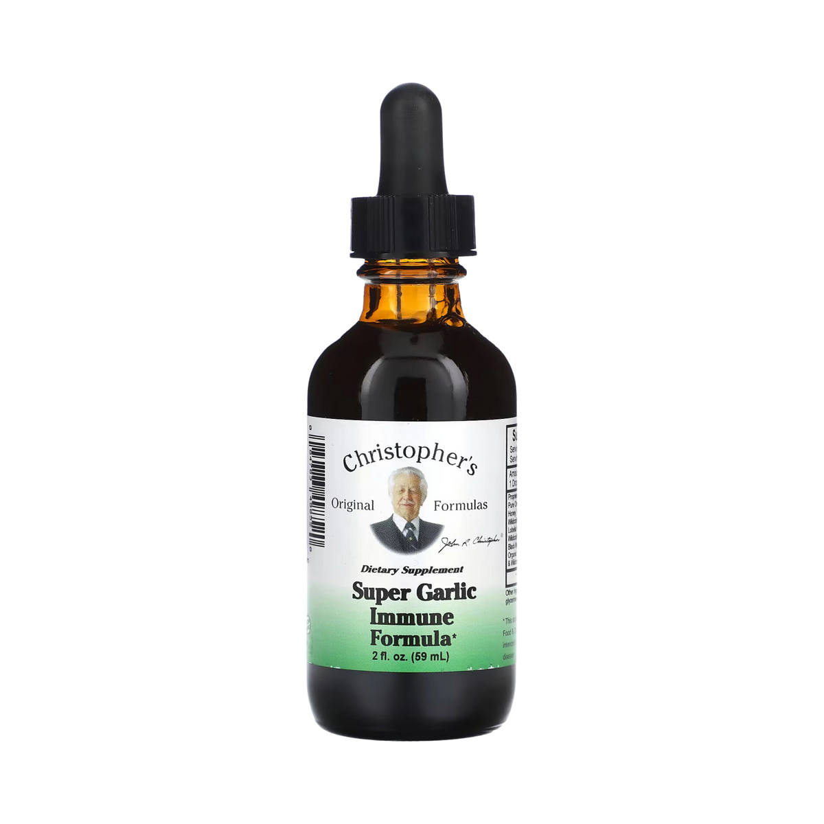 Christopher's Original Formulas, Super Garlic Immune Formula, Glycerine Extract, 2 Oz