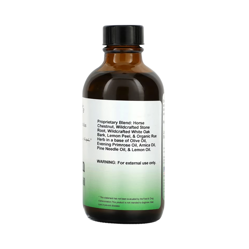 Christopher's Original Formulas, V-Vein Massage Oil, 4 Oz