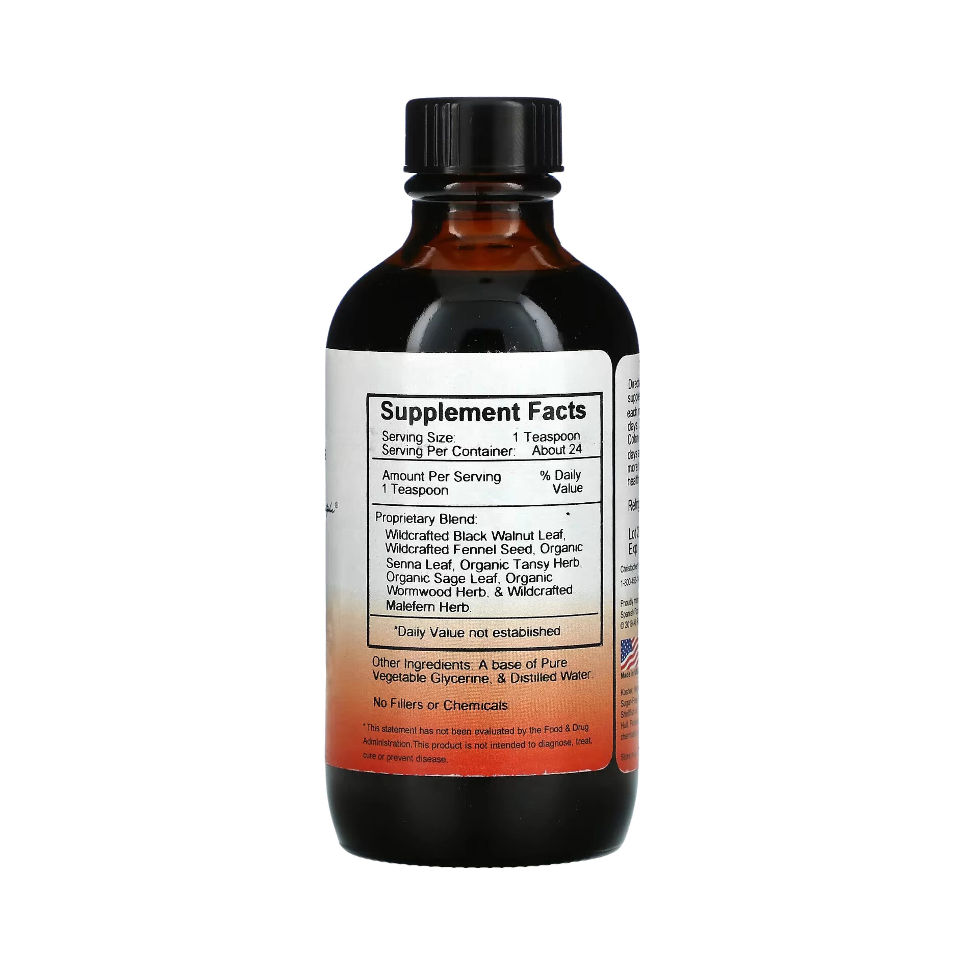 Christopher's Original Formulas, VF Herbal Parasite Syrup, 4 Oz