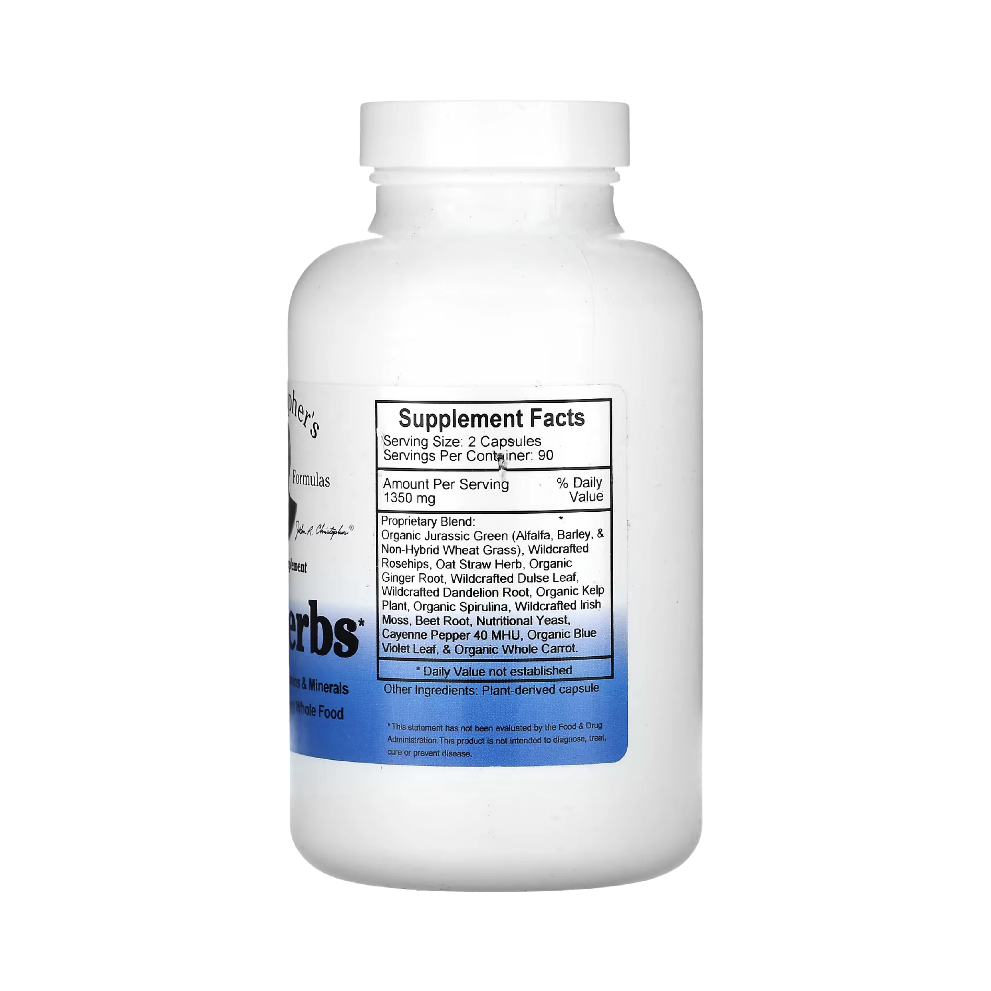 Christopher's Original Formulas, Vitalerbs, 180 Capsules