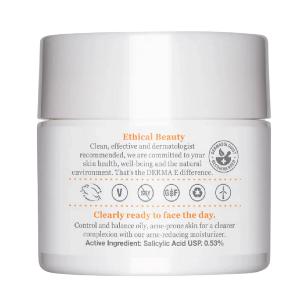 Derma E, Acne Oil-Control Matte Moisturizer, 2 Oz